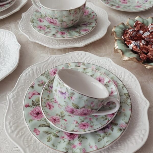 قهوه خوری جذاب ترک گلدار