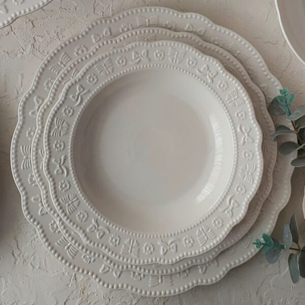 سرویس غذاخوری سرامیکی پاپیون