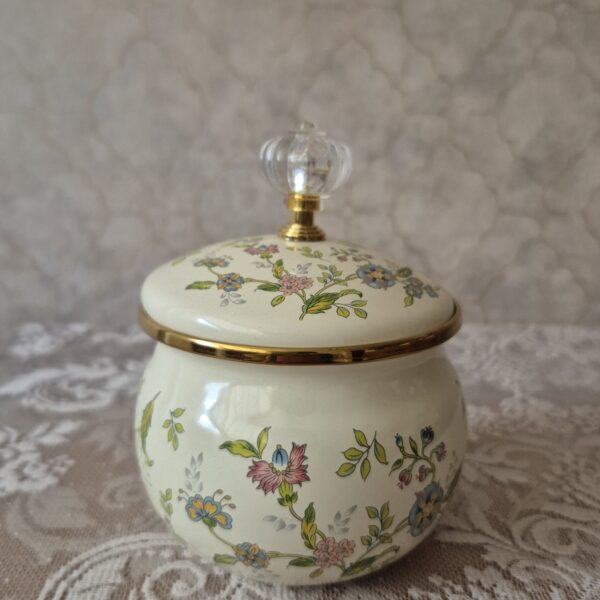 قندان لعابی طرح گل بهاری