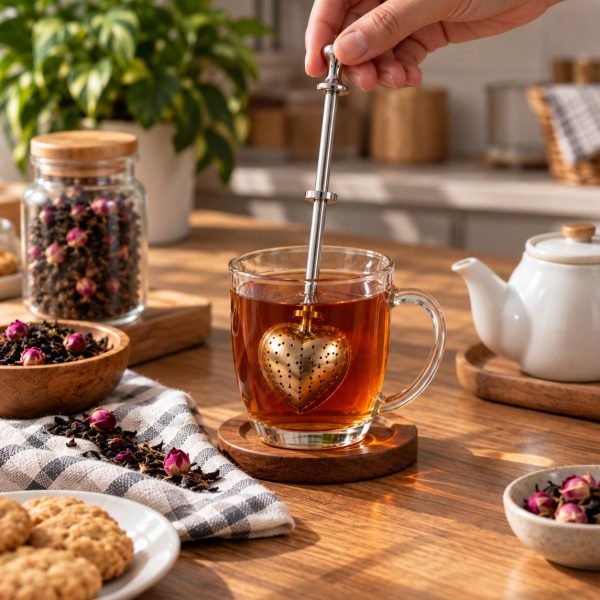 صافی چای و دمنوش استیل Wellmes